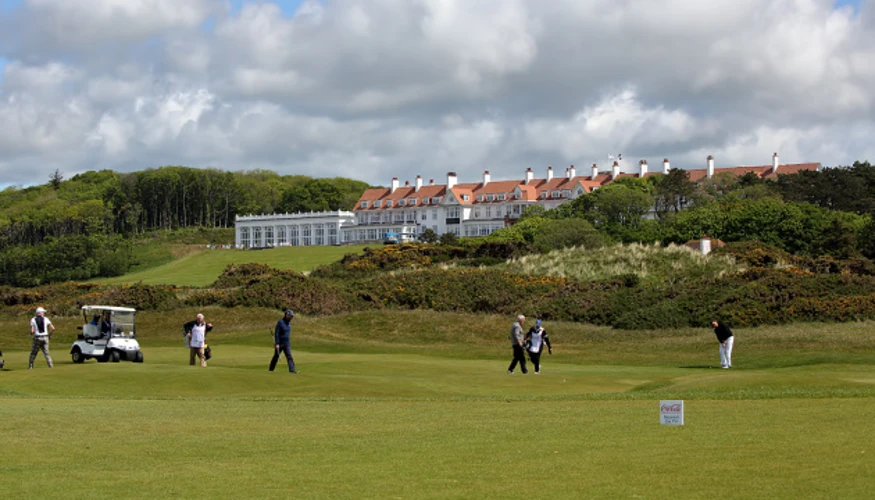 Територія клубу Trump Turnberry у Тернберрі, Шотландія