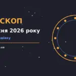 Астрологічний гороскоп на 1 вересня 2026 року з символами знаків зодіаку, тематичною подачею для сайту mayakua.com.ua