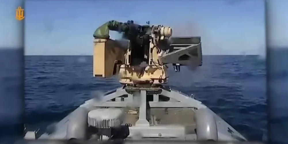 У Чорному морі Sargan 3000 знищив російський морський безпілотний катер